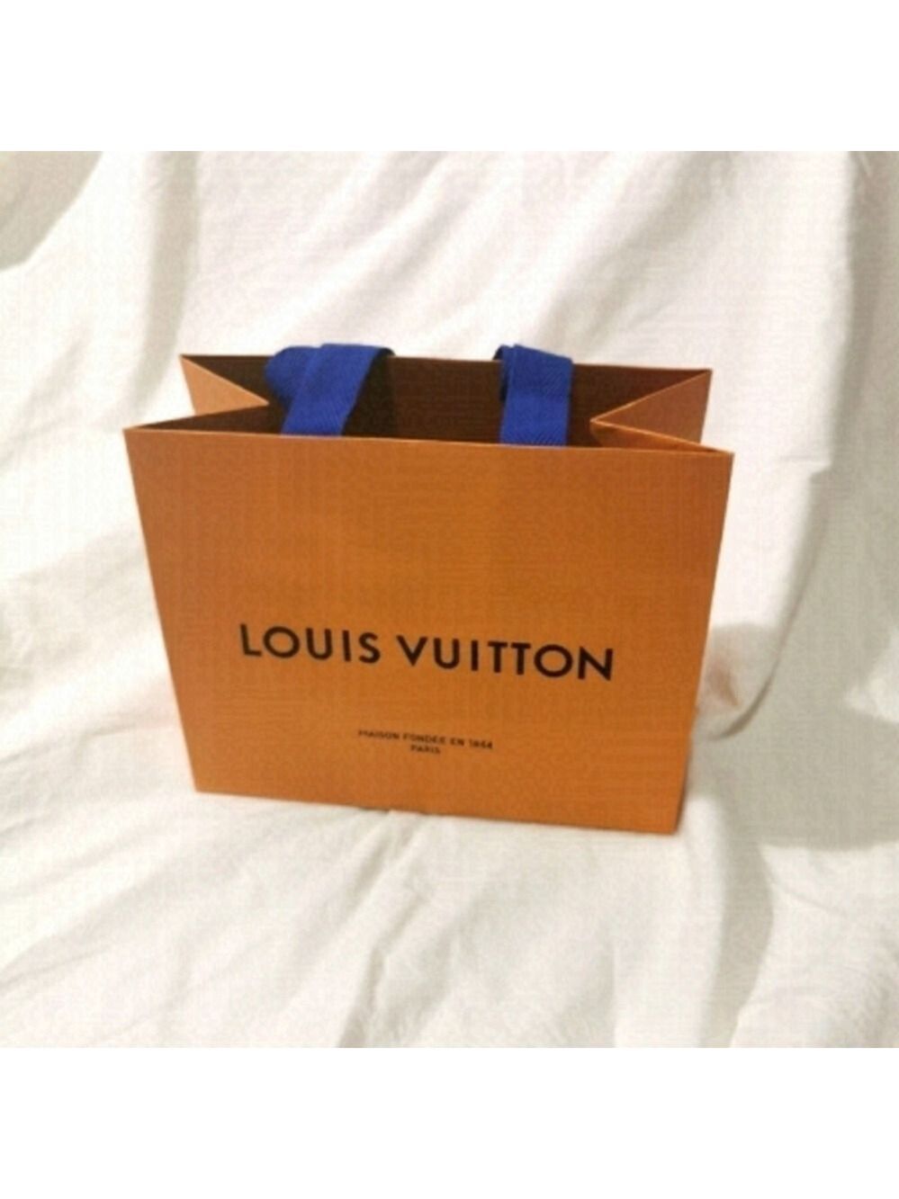 Authentic LOUIS VUITTON LV small gift paper bag